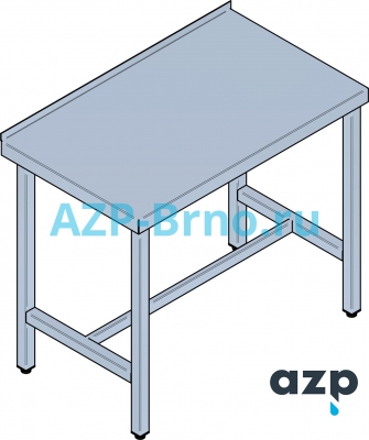 Нержавеющий рабочий стол SD 01 AZP Brno Чехия (фото, схема) Нержавеющий рабочий стол SD 01 AZP Brno Чехия (фото, схема)
