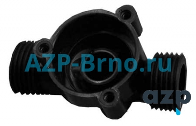 Корпус 1/2" вентиля 1307 1051 00 AZP Brno Чехия (фото, схема)